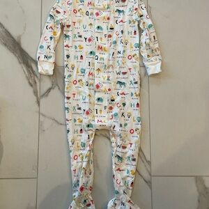 Magnetic Me Alphabet Print Kids Pajamas